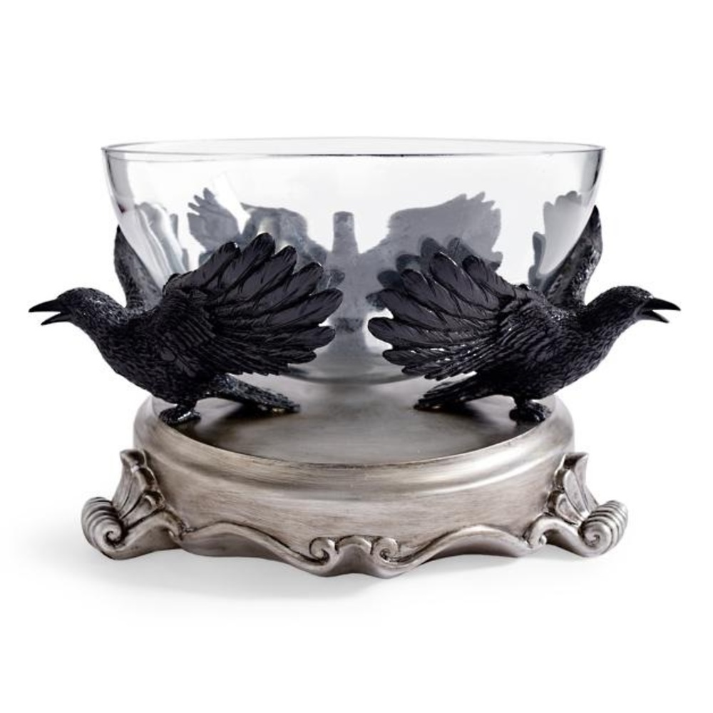 DISO Grandin Road Raven Serving Bowl